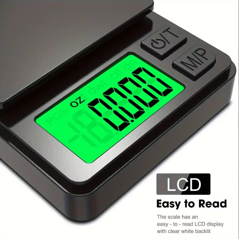 ASTIGMART Precision Pocket Scale 1000G X 0.01G - Digital Gram, Food, Jewelry, Ounces/Grains Scale