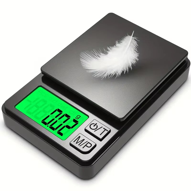ASTIGMART Precision Pocket Scale 1000G X 0.01G - Digital Gram, Food, Jewelry, Ounces/Grains Scale