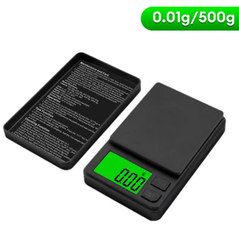 ASTIGMART Precision Pocket Scale 1000G X 0.01G - Digital Gram, Food, Jewelry, Ounces/Grains Scale